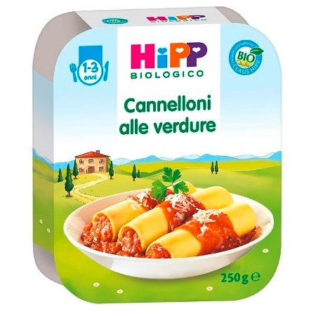 Hipp Bio Cannelloni Alle Verdure 250g 1Anno+-2