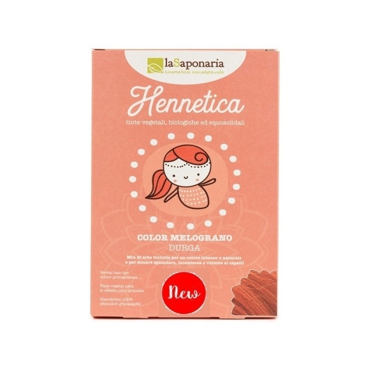 La Saponaria Tinta Vegetale Melograno Durga 100g-3