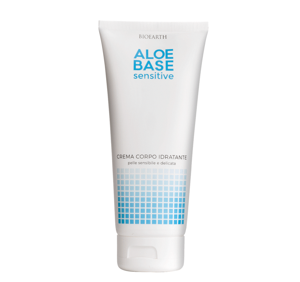 Bioearth Aloe Base Sensitive Crema Corpo Idratante 200ml  - 1