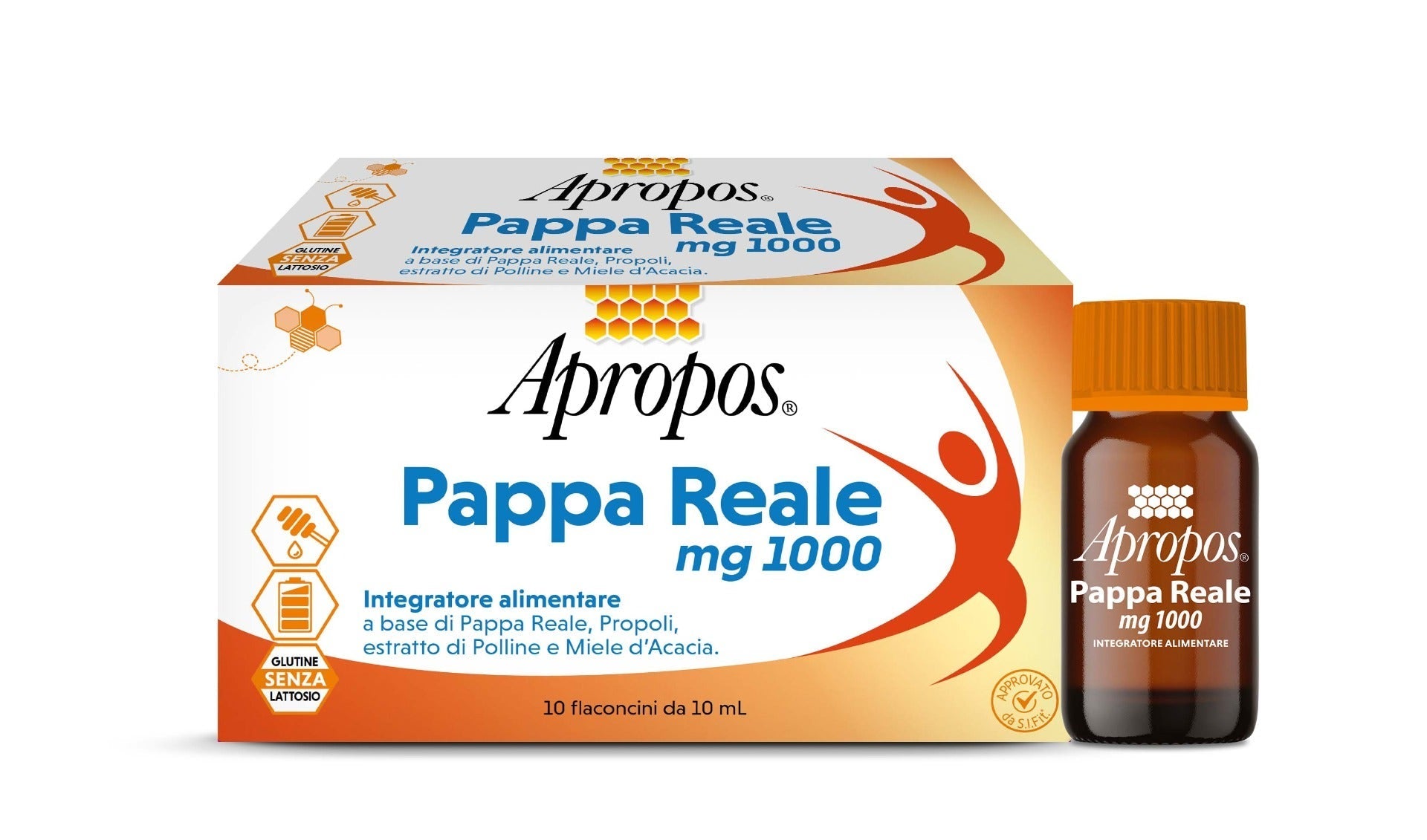 Apropos Pappa Reale 1000mg 10 Flaconcini da 10ml-4