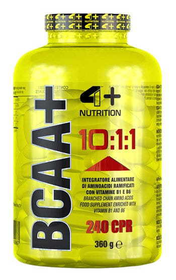 4+ Nutrition Bcaa+ 10:1:1 240 Compresse-2