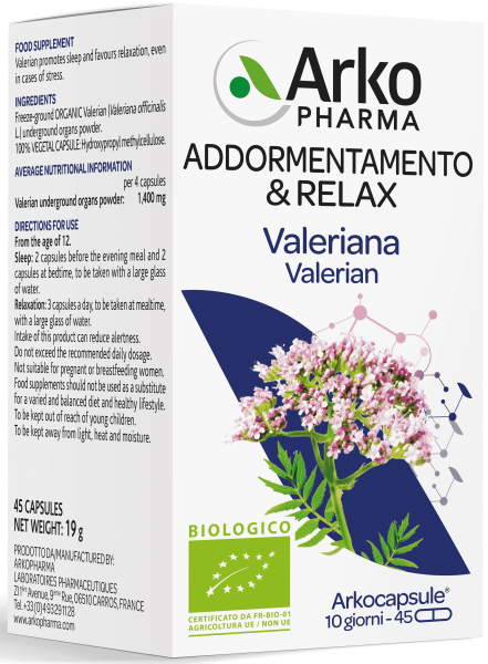 Arkopharma Valeriana Bio 45 Capsule-3