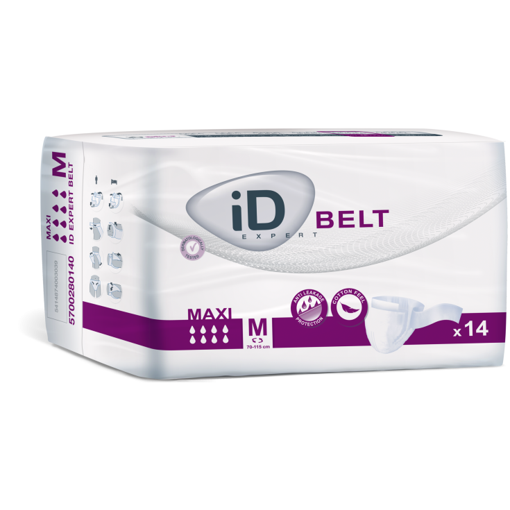 ID Expert Belt Pannolone Incontinenza Maxi Taglia M 14 Pezzi-1