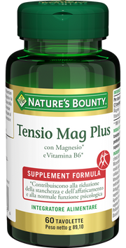 Nature's Bounty Tensio Mag Plus 60 Tavolette-1
