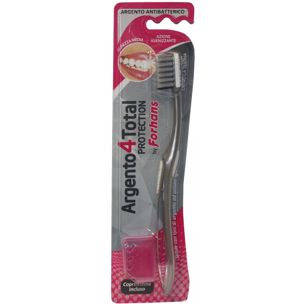 Forhans Spazzolino Silver 4 White 1 Pezzo  - 2