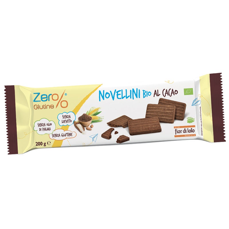 Fior Di Loto Zer% Novellini Al Cacao 200g-2
