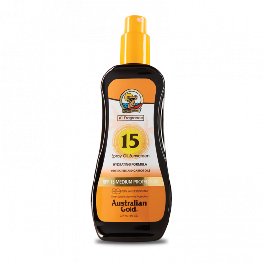 Australian Olio Spray Gold Protezione Solare SPF15 237ml-1