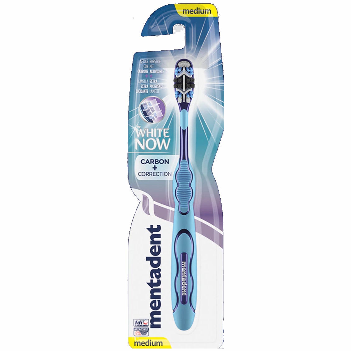 Mentadent Spazzolino White Now Carbon Correct-3