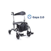 Moretti Gaya 2.0 Rollator Pieghevole In Alluminio Verniciato-3