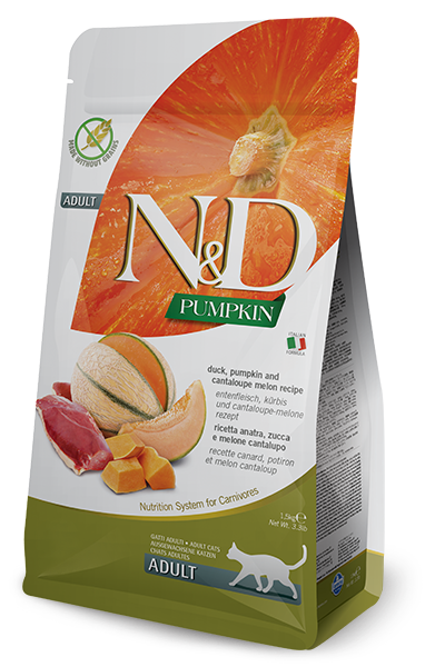 Farmina N&D Pumpkin Anatra E Zucca Gatti Adulti Sacco 300g-3