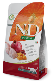 Farmina N&D Pumpkin Quaglia E Zucca Gatti Adulti Sacco 300g-3