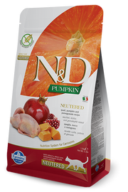Farmina N&D Pumpkin Neutered Quaglia E Zucca Gatti Adulti Sterilizzati Sacco 5kg-2