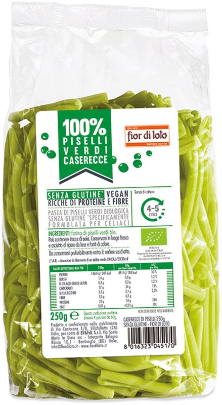Fior Di Loto Pasta Caserecce Di Piselli 250g-2