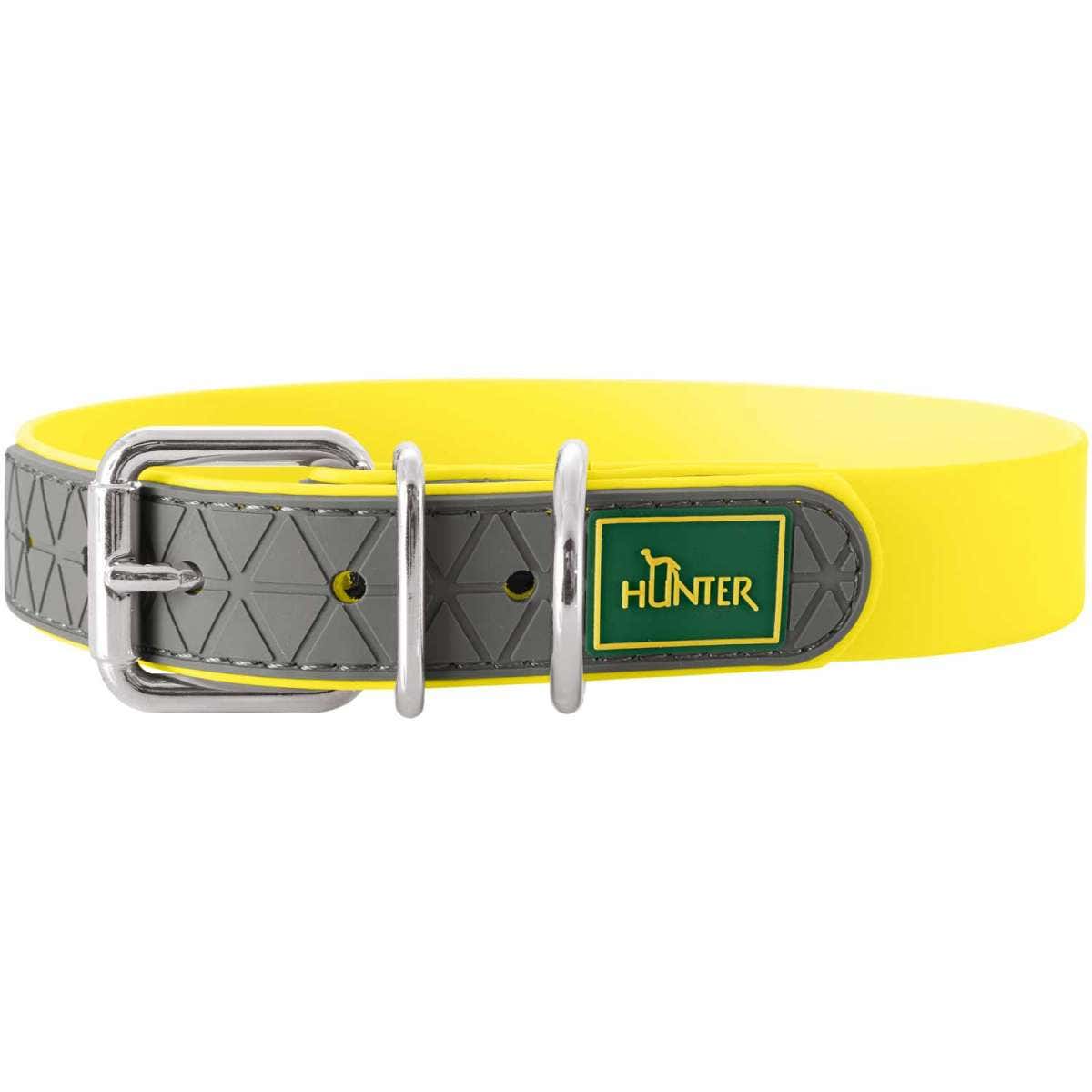 Hunter Collare Convenience L-XL Taglia 65 Giallo 1 Pezzo-2