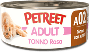 Petreet Tonno Rosa Con Surimi Cibo Umido Gatto Adulto 140g-1