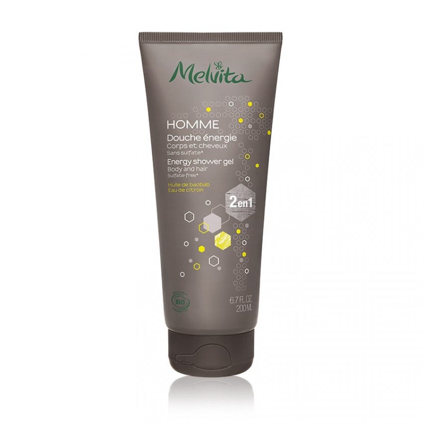Melvita Doccia Shampoo 2 In 1 Uomo Energy 200ml-2
