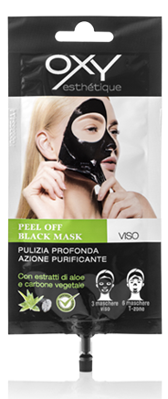 Oxy Peel Off Black Mask Pulizia Viso 20ml-2