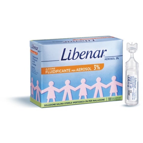 Libenar Soluzione Salina Ipertonica 3% Per Inalazione 18 Fiale Aerosol-3
