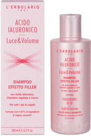 L'Erbolario Shampoo Effetto Filler Acido Ialuronico Luce&Volume 200ml-2