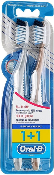 Oral-B Manual Spazzolino Pro Expert Tutto In Uno 2 Pezzi-1