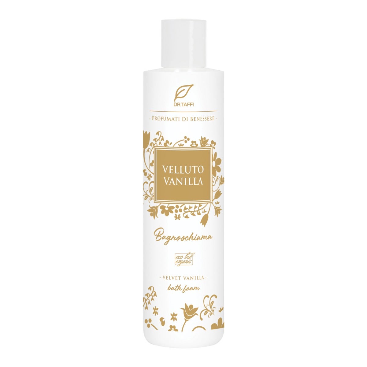 Dr Taffi Bagnoschiuma Velluto Vanilla Bio 250ml-1