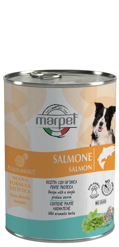 Marpet Aequilibriavet Dog Salmone Cibo Umido Per Cani Adulti Scatoletta 400g-3