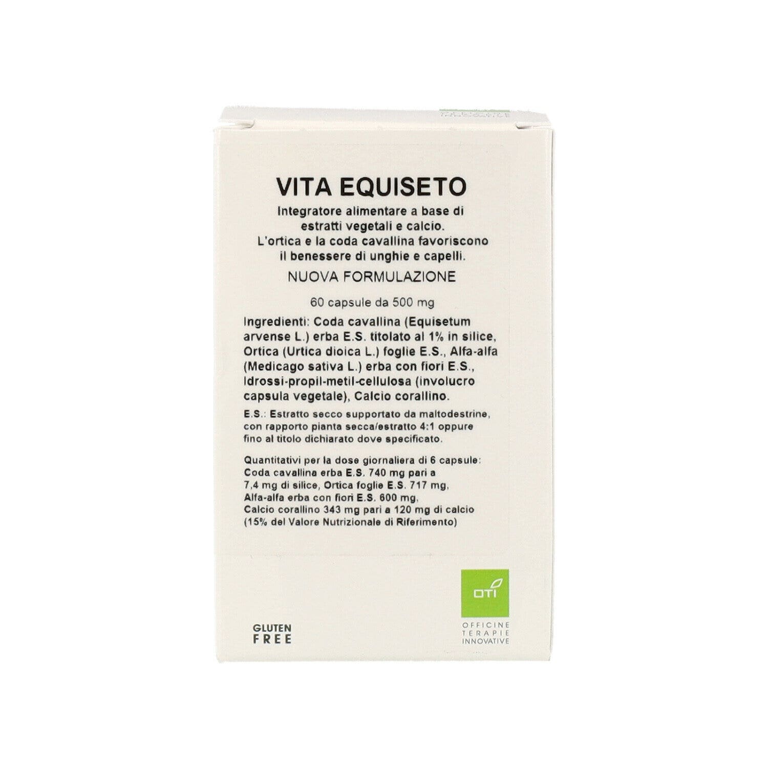 Oti Vita Equiseto Nuova Formulazione 60 Capsule-1