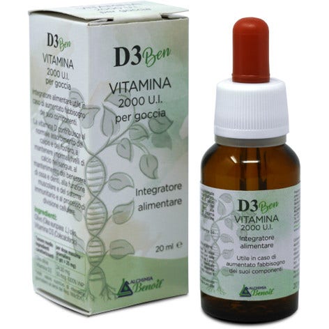 D3 Ben Vitamina 2000U.I. 20ml-1