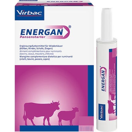 Energan Pansenstarter Mangime Complementare Per Bovini/Ovini/Vitelli/Caprini 1 Tubo Siringa-4