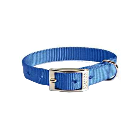 Camon Collare In Nylon Per Cani Colore Blu 15x450mm-1