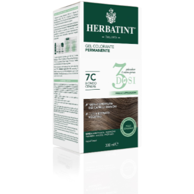 Herbatint Tintura Per Capelli Gel Permanente 7C Bruno 3 Dosi 300ml-1