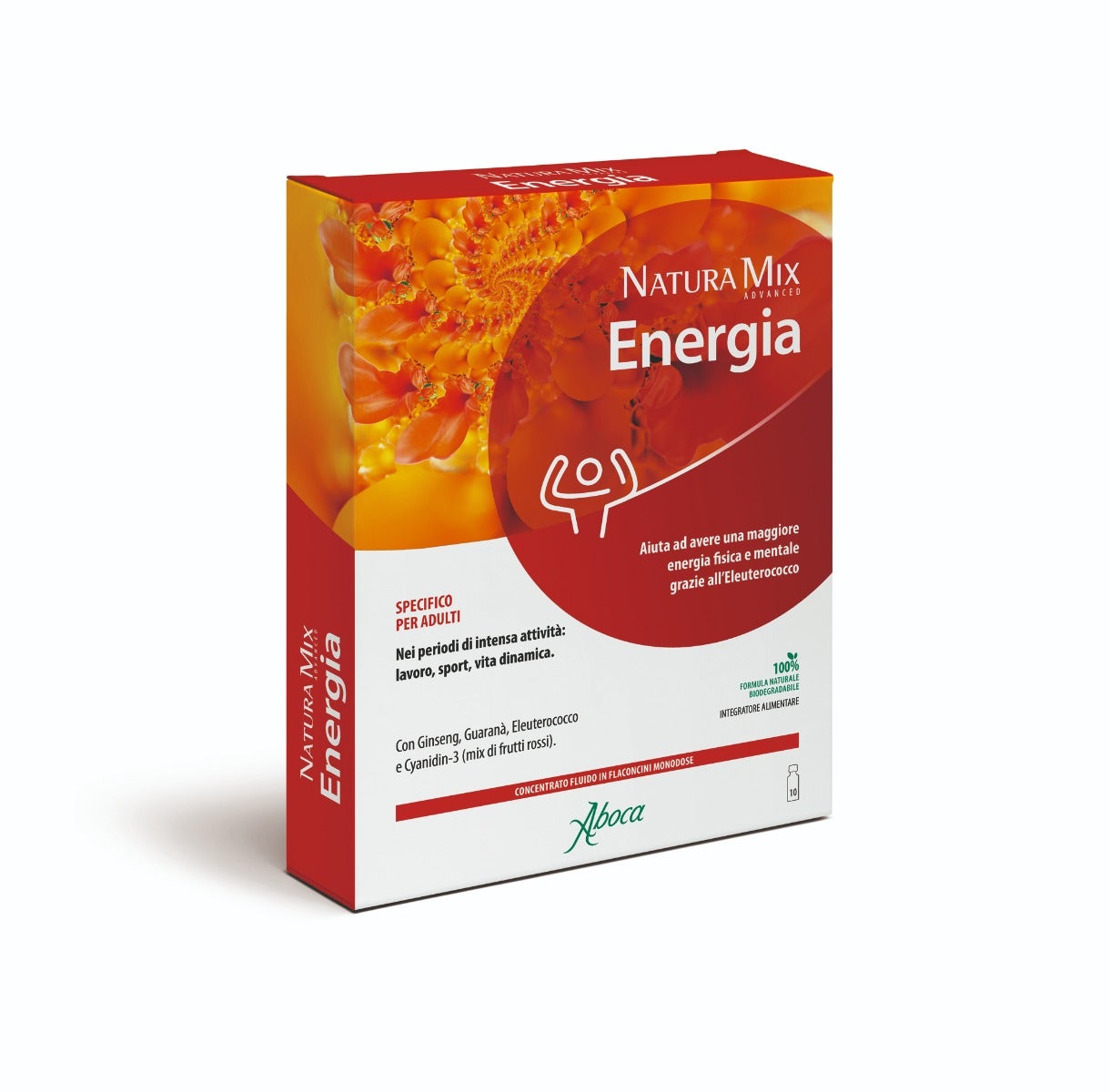 Aboca Natura Mix Advanced Energia 10 Flaconi-2