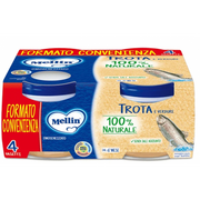 Mellin Omogeneizzato Trota 4x80g  - 1