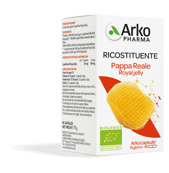 Arkopharma Pappa Reale Bio 45 Capsule-4