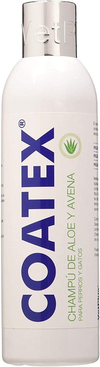 Coatex Shampoo Aloe&Farina D'Avena Cani E Gatti 250ml-1