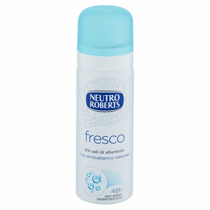 Neutro Roberts Deodorante Spray Fresco Blu Mini 50ml-1