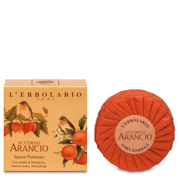 L'Erbolario Sapone Profumato Accordo Arancio 100g-1