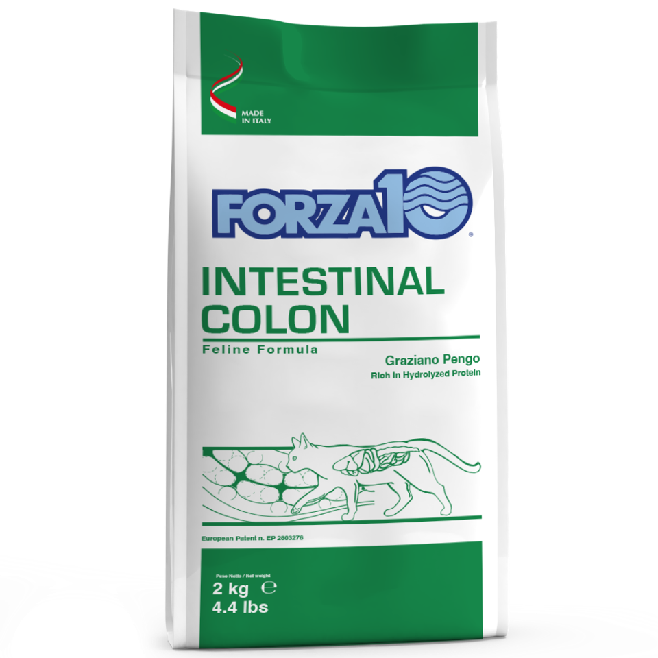 Forza10 Active Intestinal Colon Cibo Secco Gatti Adulti Sacco 2kg-2