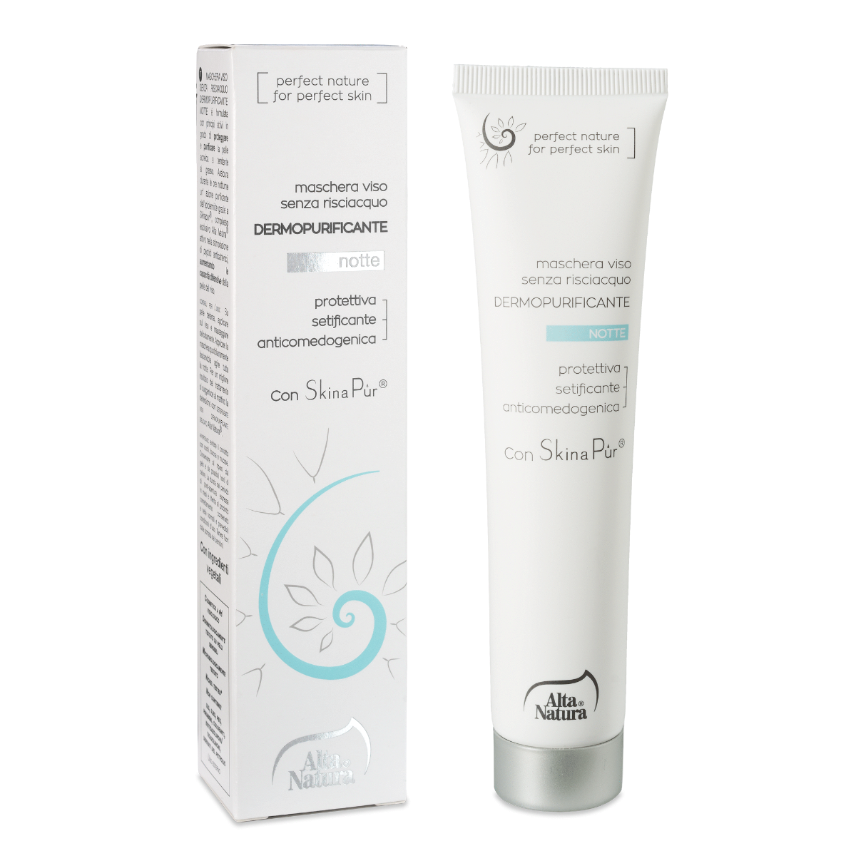 Alta Natura Maschera Viso Dermopurificante Notte 75ml-2