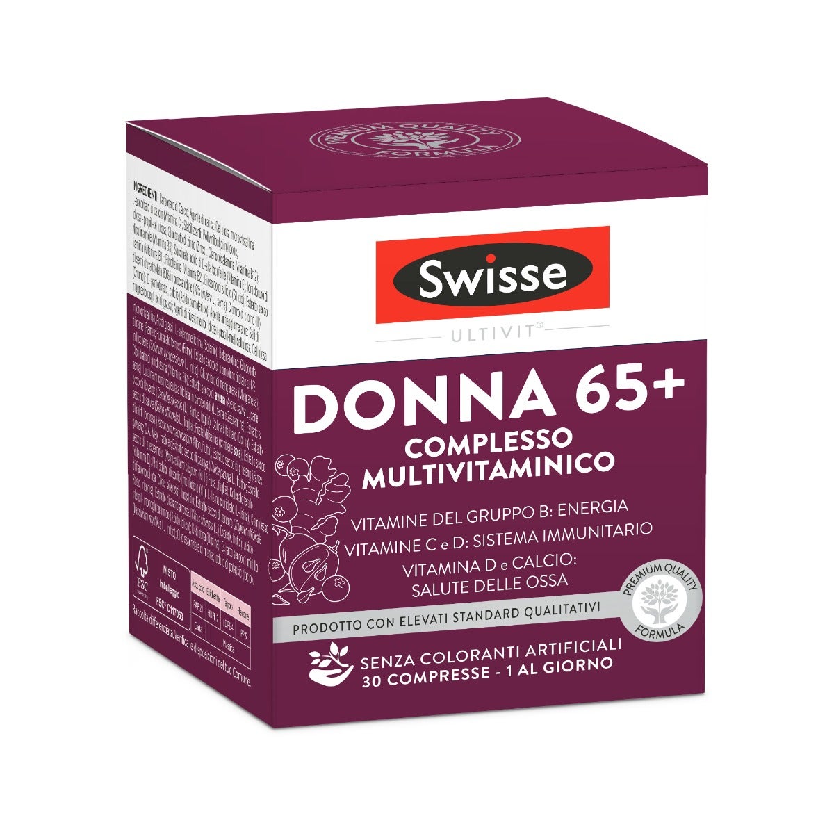 Swisse Donna 65+ Multivitaminico 30 Compresse-5