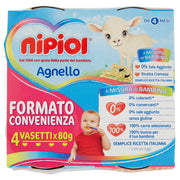 Nipiol Omogeneizzato Agnello 4x80g  - 1