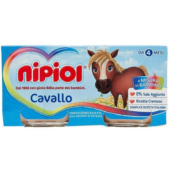 Nipiol Omogeneizzato Cavallo 4x80g 4Mesi+-4