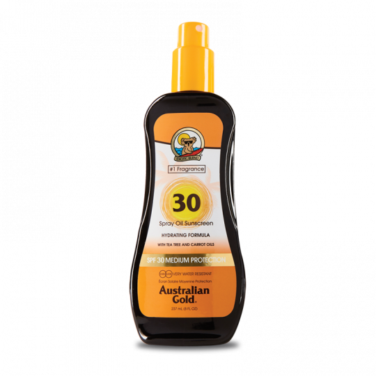 Australian Olio Spray Gold Protezione Solare SPF30 237ml-1