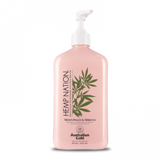 Australian Gold Hemp Nation White Peach Hibiscus Idratante Doposole 535ml-2