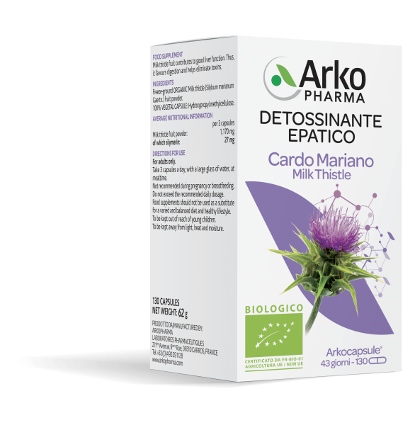 Arkopharma Cardo Mariano 130 Capsule-3