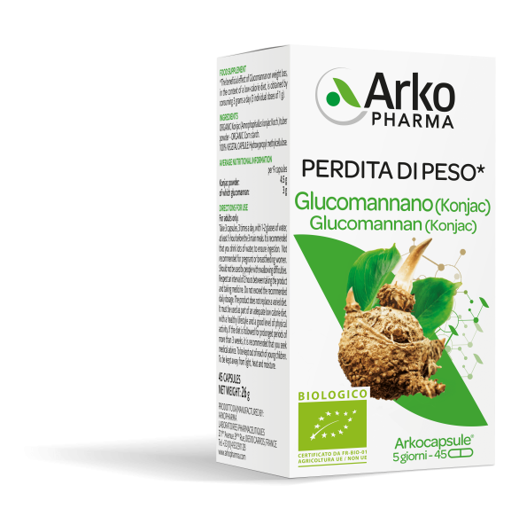 Arkopharma Glucomannano Bio 130 Capsule-3