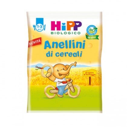 Hipp Anellini Cereali 1-3 Anni 25g  - 1