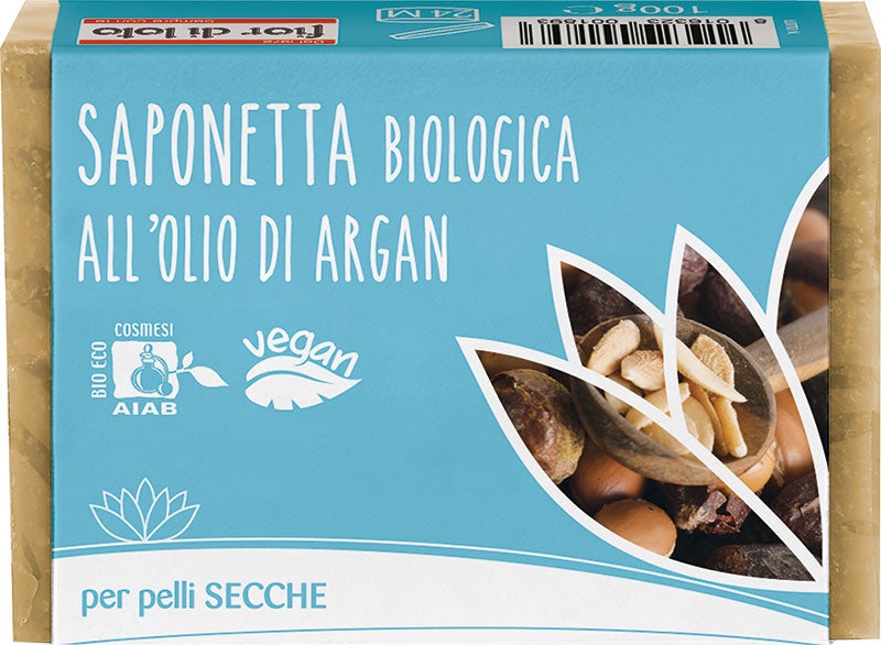 Fior Di Loto Saponetta All'olio Di Argan 100g-1