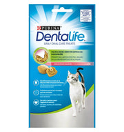 Purina Dentalife Daily Oral Care Treats Snack Per Gatti Pollo Salmone 40g-0