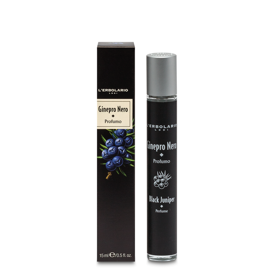 L'Erbolario Profumo Ginepro Nero Fragranza Energizzante Uomo 15ml-1